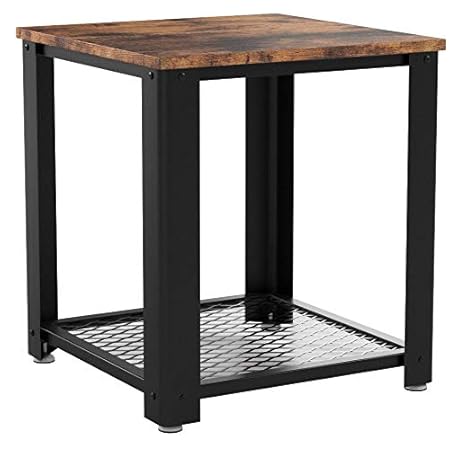 Relaxdays Wandregal Walnuss mit 5 Fächern, für Badezimmer, Flur und