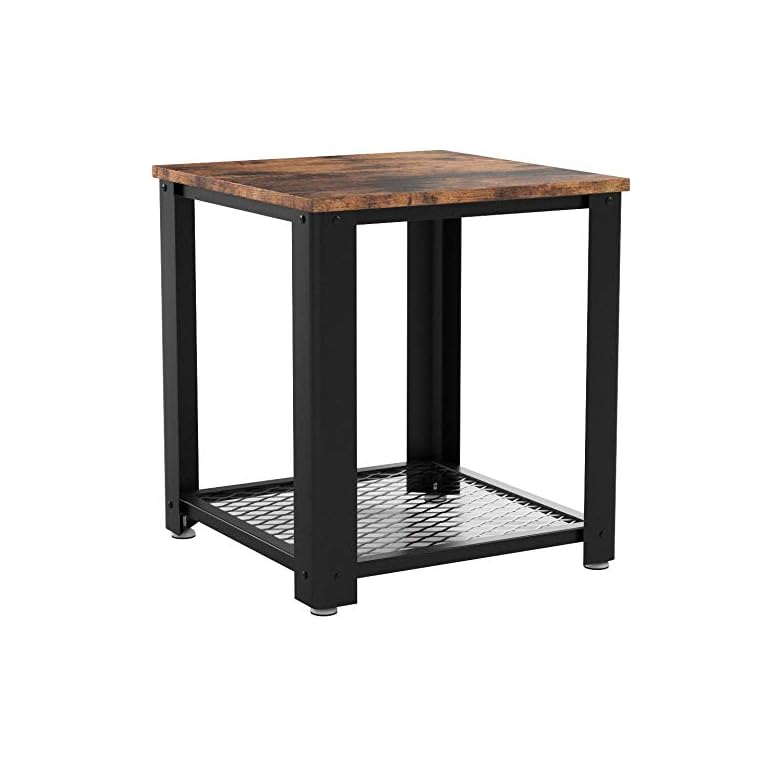 Relaxdays Wandregal Walnuss mit 5 Fächern, für Badezimmer, Flur und