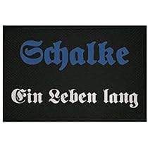 U24 Aufnäher Gelsenkirchen Schalke Tradition 1904 Fahne Flagge Aufbügler Patch 9 X 6 Cm