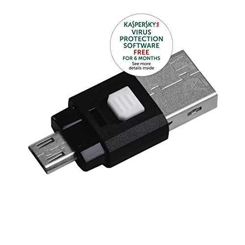 Hama Kartenleser für Smartphone/Tablet (mit Schutzkappe, passend für microSD/HC/XC, USB 2.0) schwarz - 8