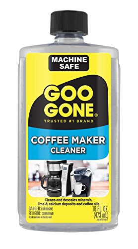 Goo Gone Coffee Maker Cleaner, 8 Fluid Ounce, Clear, 16 oz