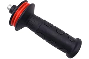 Trade-Shop Mango lateral M14 antivibración para amoladora angular grande Metabo Hilti Makita Flex Bosch GWS 180 mm 230 mm con rosca M14