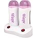 Double Base + 2 Roll-on Wax Heaters Waxee