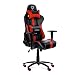 Produktbild Diablo X-Player Gaming Stuhl Schreibtischstuhl verstellbare Armlehnen Wippfunktion Lendenkissen Kunstlederbezug Farbauswahl (schwarz/rot)