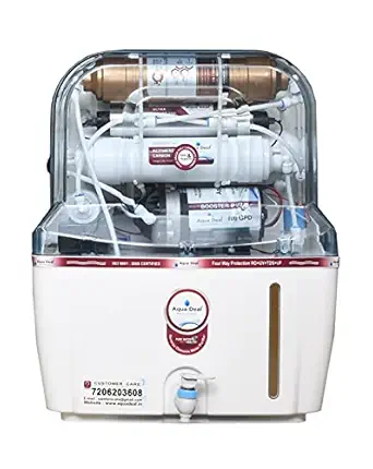AQUA DEAL Miracle Active Copper Mineral RO+UV+UF+TDS Water Putifier 15 Litres