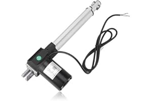 LIEBEWH Linearantrieb Motor Linearmotor Verstellantrieb Linear Actuator DC 12V Hochleistungs-Linearantrieb 6000N Maximaler Hub-Metallhub-Linearantrieb für Auto-Auto, JS-TGZ-U3(100mm)