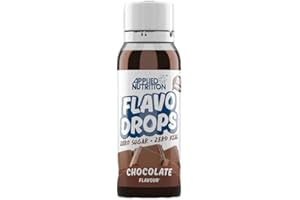 Applied Nutrition - Flavor Drops - Zero Calorie Enhancer - Best Taste Experience - Best Diet Companion - Sugar-Free Delight - (38ml – 150 Servings) (Chocolate)