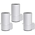 Wall Mount Stand Holder BECEMURU Stability Acrylic Wall Mount Protective Router Guard Compatible with Deco M4/P9/S4/S7/E4 Whole Home Mesh Wi-Fi System (3 Pack)