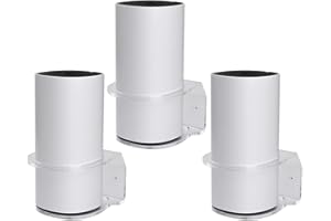 Soporte para Montaje en Pared BECEMURU Acrílico Montaje para enrutador para TP-Link Deco M4/P9/S4/S7/E4 WiFi Sistema de Wi-Fi de Malla (3 Paquete)