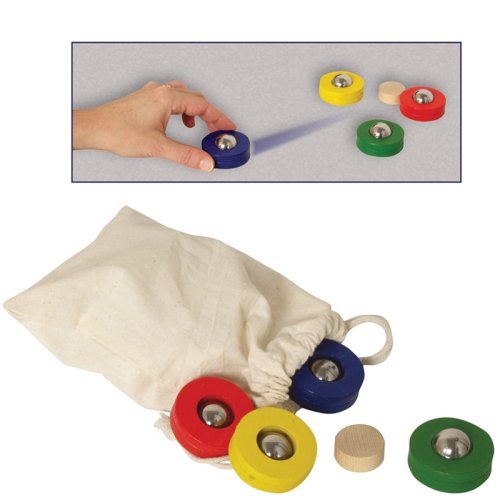 Preisvergleich Produktbild Weiss Natur Pur weiss natur purb7849 Puckfire Karambola Spiel (6-teilig)