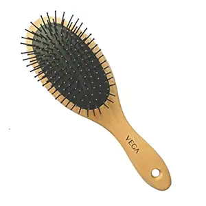 Vega Wooden Bamboo Cushioned Brush