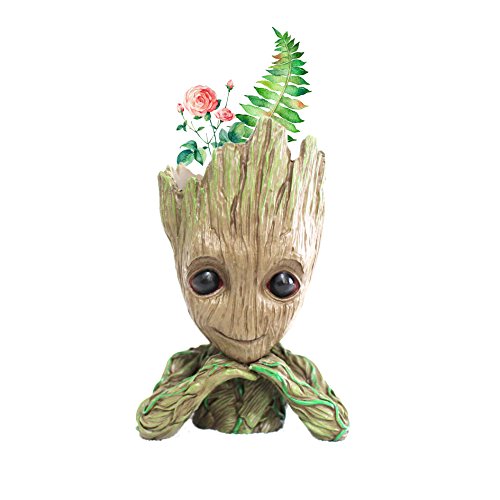 Neuartiger Blumentopf / Stiftehalter mit Baby-Zeichentrickfigur, Geschenke für Kinder, beste Geschenkidee für Kinder zu Weihnachten Neuartiger Blumentopf / Stiftehalter mit Baby-Zeichentrickfigur, Geschenke für Kinder, beste Geschenkidee für Kinder zu Weihnachten