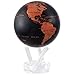 Produktbild Mova Globe rotierender Globus, 11,4 cm, Kupfer/Schwarz