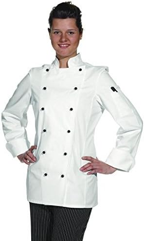 Leiber Ladies chef jacket white - White, 34