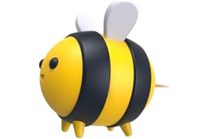 Winkee - Biene Zahnstocherspender I Praktischer Zahnstocher-Spender I Toothpick Zahnpflege Küche I Für handelsübliche 6cm Zahnstocher