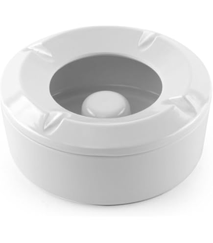 Set 12 Posacenere In Melamina Nera APS - Ø8cm, Lavabili In Lavastoviglie - Foto 4