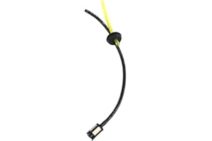 Aisen Benzinschlauch mit Benzinfilter Gummitülle für ZIPPER ZI-MOS145G Motorsense Freischneider Krafftstoffschlauch