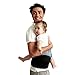 Bebamour Comfort Wrap Toddler Baby Sling Carrier with Hood for Newborn 4 in 1 (brown)