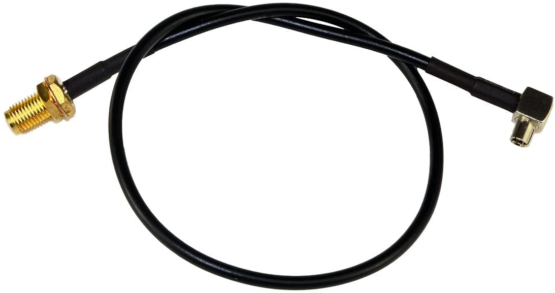 TS9 to SMA Female External Antenna Adapter Cable Pigtail for 4G/5G Modems, Hotspots & Routers - Nighthawk M5 / MR5100, M1 / MR1100, Velocity 2, Verizon Jetpack 8800L, 7730L, LBL2120 (12 inch 1PCS)