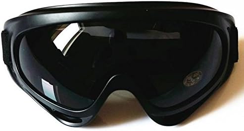 Motorcycle Cycling Goggles, Weatherproof Dirt Sand Wind Protective Sunglasses Outdoor Sports Ski Goggles Eyewear Tactical Goggles to Prevent Particulates (Gray)