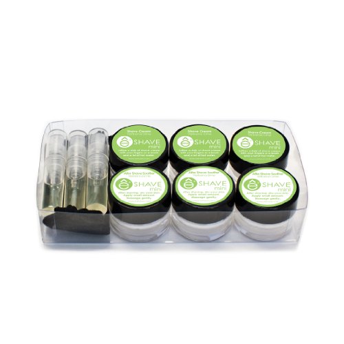 êShave Mini Travel Kit, Verbena Lime