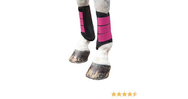 small pony brushing boots