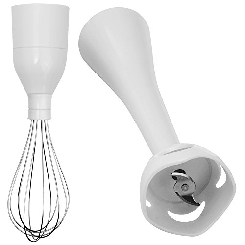 TELEFUNKEN Stabmixer Mixer Zerkleinerer Pürierstab Mixstab Edelstahlklinge Pürieren Schneebesen versch. Aufsätze - 3