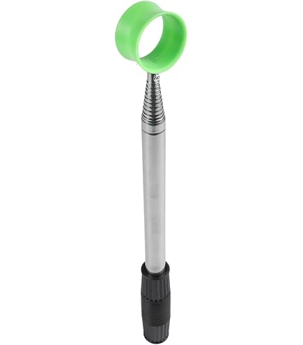 Récupérateur Aimanté Pour Boules De Pétanque – 4,1 X 1,5 Cm, Ergonomique, Avec Corde Anti-Perche, Idéal Pour Ramasser Sans Se Baisser
