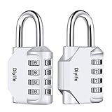 zahlenschloss kombinationen 4 stellig liste ★ 2-IN-1 - Set bestehend aus 2 zahlenschloss. Das ursprüngliche Passwort ist 0000.