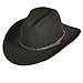 Westernhut Chuck 100% Wool Felt -  black - X-Large