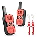 Produktbild YEGU Walkie Talkie Kinder Kinderhandy Funkreichweite bis zu 5 km Outdoor Wandergeschenk für Kinder und 8 Kanle mit LCD-Display (2 Packungen) Rot