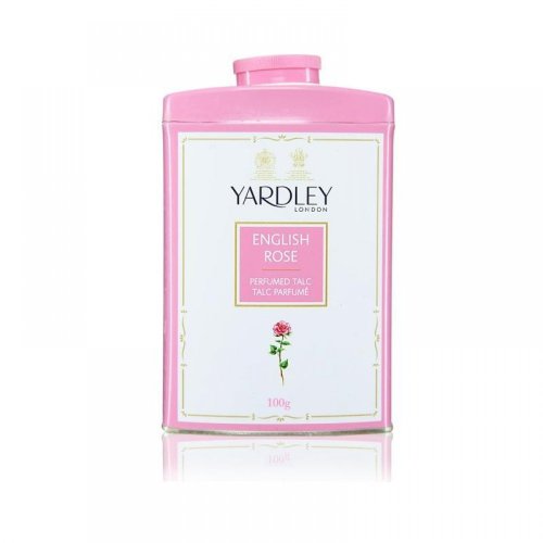 Yardley London ENGLISH ROSE Perfumed Deodorizing Talc Talcum Powder 100gm