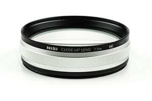 NiSi Close Up Lens NC Macro Filter Kit - 77mm NC Macro Close-Up Lens + 72-77mm Adapter Ring + 67-77mm Adapter Ring + Lens Cap + Case