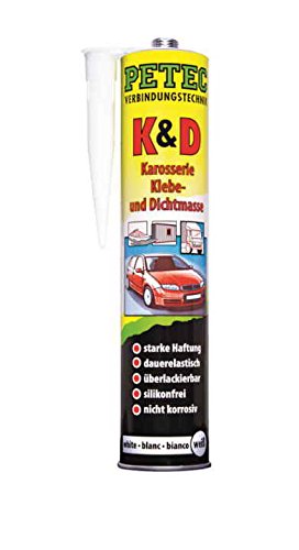 Preisvergleich Produktbild Karosserie Klebemasse und Dichtmasse 310 ml Kartusche, weiss