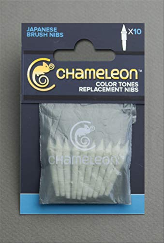 Chameleon Pen Replacement Brush Tips 10/Pk by Chameleon