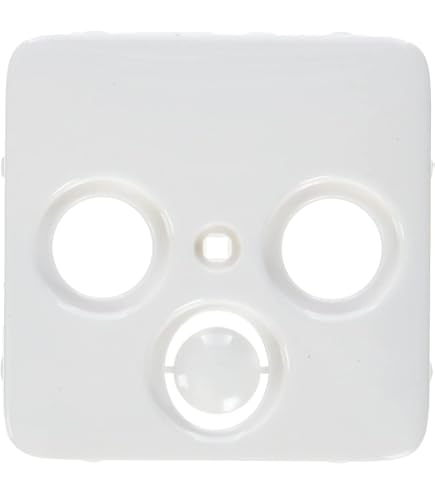 Legrand Céliane Abdeckblende Für Doppel-RJ45-Dose – Weiß, Einfache Montage