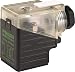 Produktbild Murr Elektronik Ventilstecker SVS Schwarz, Transparent SVS Pole:3 Inhalt: 1St.