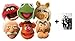 Produktbild The Muppets card Karte Partei Gesichtsmasken (Maske) Packung von 6 (Kermit, Miss Piggy, Animal, Statler, Waldorf und Fozzie Bear)