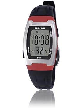 Mädchen Führte elektronische uhr,50m wasserdicht Chronograph stoppuhr Mit alarm Kalender Schwimmbad Multifunktion...