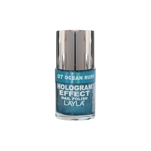 Layla Cosmetics Milano Holog Effect Nail Polish Ocean Rush 10ml