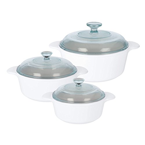 Preisvergleich Produktbild Corningware Keramik Kochtopf Set 6-teilig