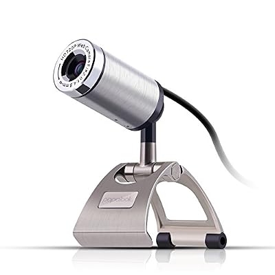 papalook Webcam 720P, PAPALOOK PA150 FHD Webcam à Haute Résolution Avec Microphone Anti-bruit Intégré, USB PC Caméra / Webcam Pour Chat Vidéo, Caméra Web Plug et Play, Webcam Pour Windows 10 / 7 / 8, Windows XP2, Windows Vista