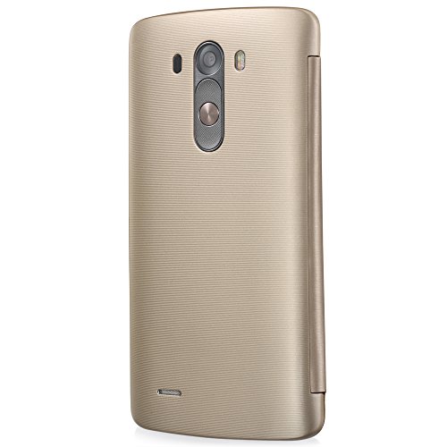 Greatshield GS03669 5 5  Folio Oro funda para tel  fono m  vil - Fundas para tel  fonos m  viles  Folio  LG  LG G3  14 cm  5 5    Oro 