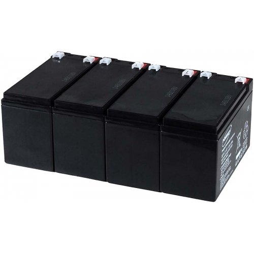 akku-net Blei-Gel-Akku für USV APC Smart-UPS SC 1500 - 2U Rackmount/Tower, 12V, Lead-Acid