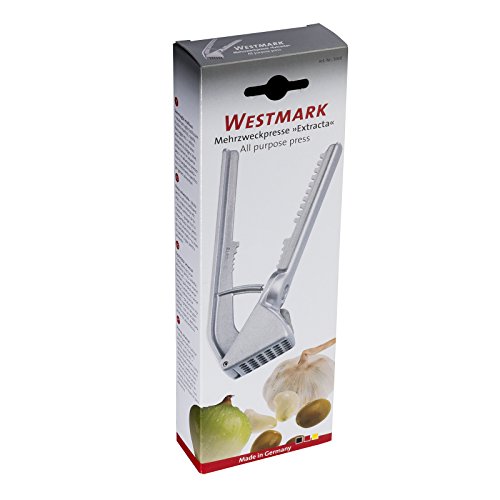 Westmark Mehrzweckpresse, Nussknacker/Entkerner/Fischentschupper, Länge: 16 cm, Aluminium, Extracta, Silber, 30002260 - 7