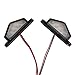Produktbild Kennzeichenbeleuchtung 2 x, 4 LED, Lizenz Kennzeichenbeleuchtung 2 Wasserdicht Stoßfest Schwanz hinten Leuchten für 12 24 V Truck Trailer LKW weiß Licht