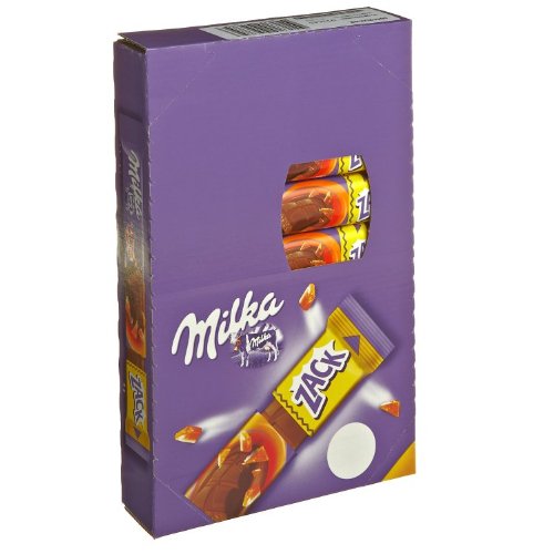 Preisvergleich Produktbild Milka Zack Riegel Milka+Daim 24x45g