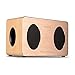 Produktbild DUHOULI Holz Bluetooth Lautsprecher Wireless Lautsprecher 3D Dual Lautsprecher mit Mikrofon TF Mp3 Sound Box Audio Stereo Musik Subwoofer