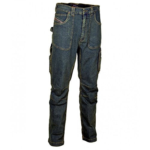 Preisvergleich Produktbild Jeans Barcelona Cofra Hose Arbeit Stretch Sicherheitshalbschuh – 46