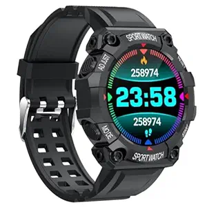 Infinizy (ONLY for Today 12 Years Limited Warranty) JH-16 Smart Band Fitness Watch 1.3 Full Touch Men Women Fitness Tracker Blood Pressure Heart Rate Monitor Waterproof Exercise Smartwatch for Women, Girls Boys & All Age Group